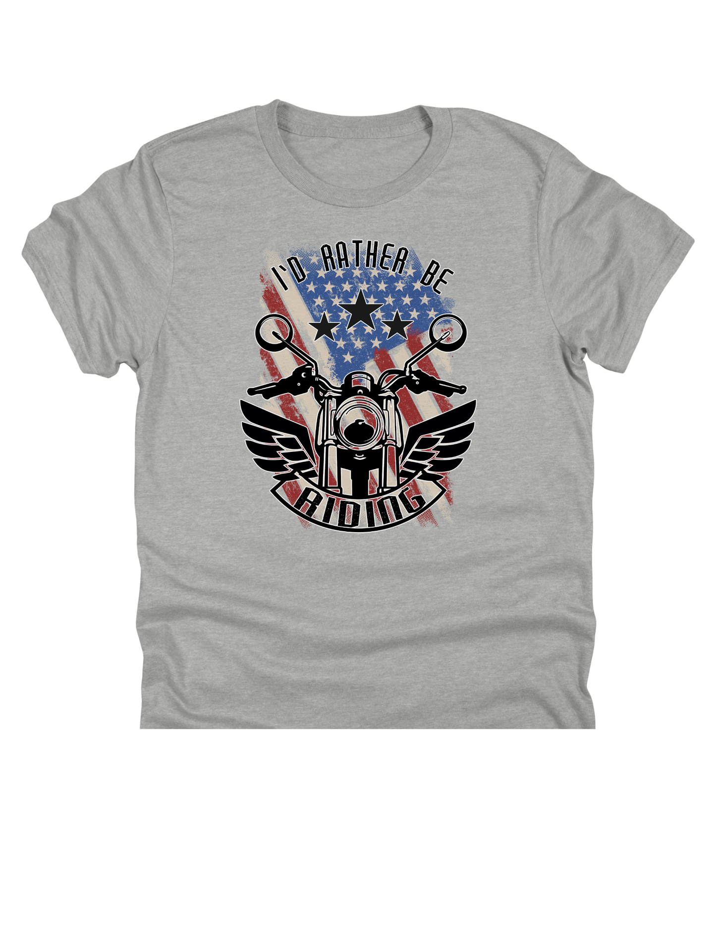 11" DTF Ready to Press - I’d Rather Be Riding Motorcycle | 0230