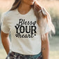 Short Sleeve T-Shirt Bless Your Heart 1018