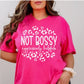 Short Sleeve T-Shirt Not Bossy Aggressively Helpful 864