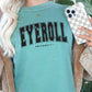 Short Sleeve T-Shirt Eyeroll University 942