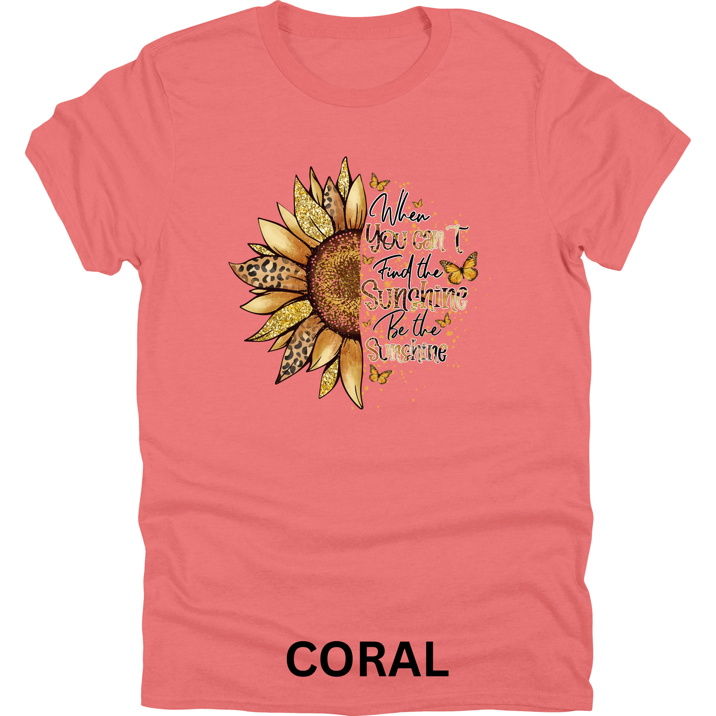 Short Sleeve TShirt Be The Sunshine 1124