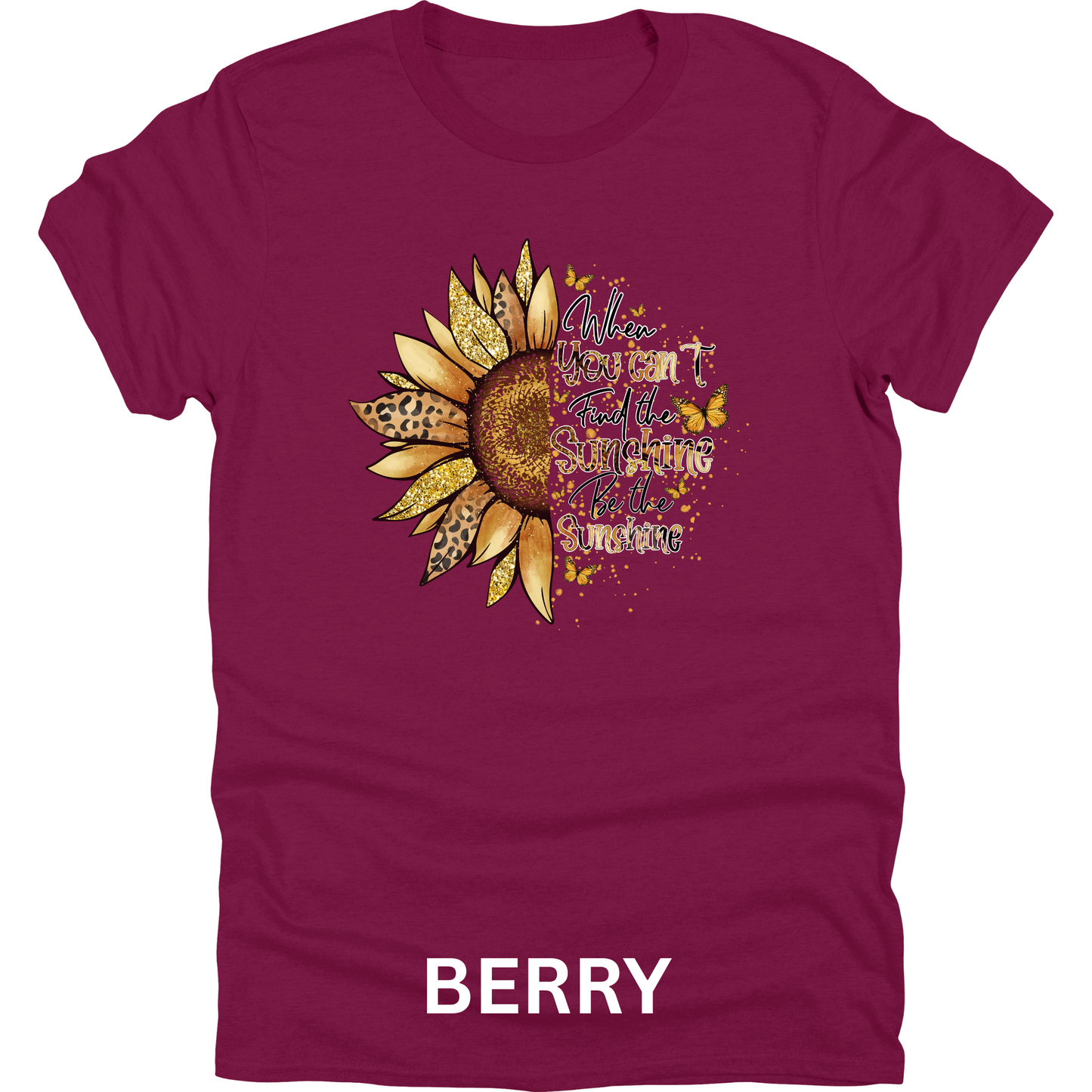 Short Sleeve TShirt Be The Sunshine 1124