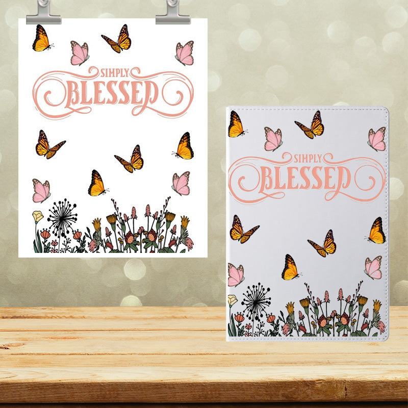A5 Notebook UVDTF Wrap Simply Blessed 7060