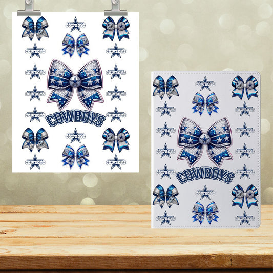A5 Notebook UVDTF Wrap Football 7049