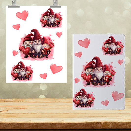 A5 Notebook UVDTF Wrap Gnomes 7109