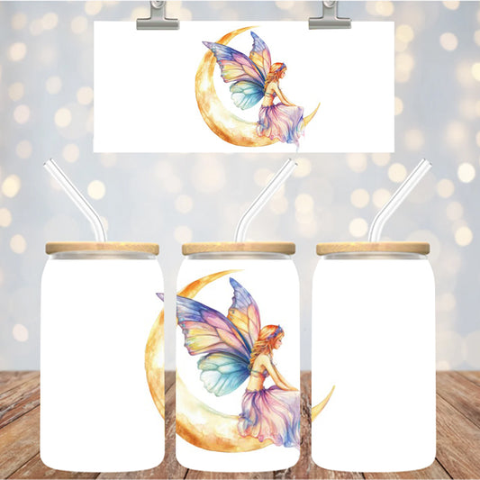 4" Decal Uvdtf Wrap Faerie Moon D112