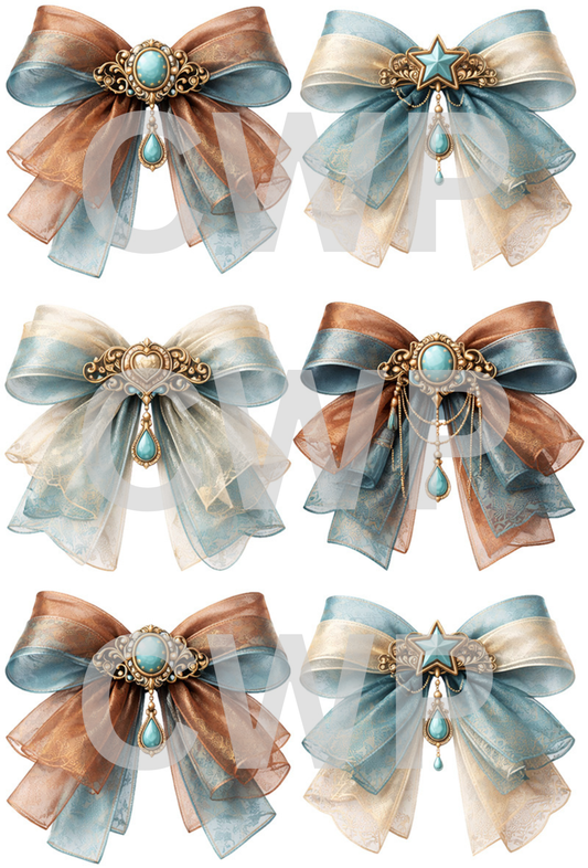UVDTF 9.5 x14 Element Sheet Bows 18