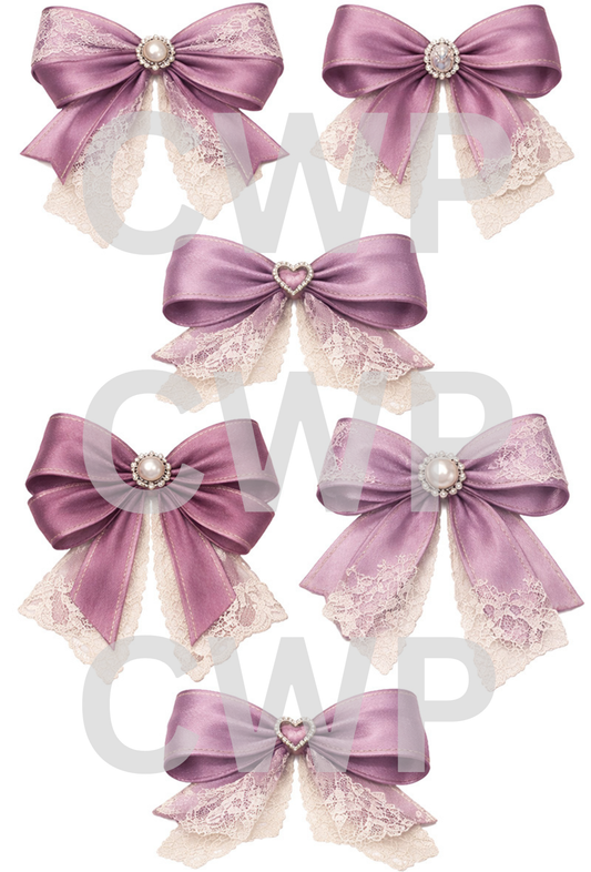 UVDTF 9.5 x14 Element Sheet Lace Bows 22
