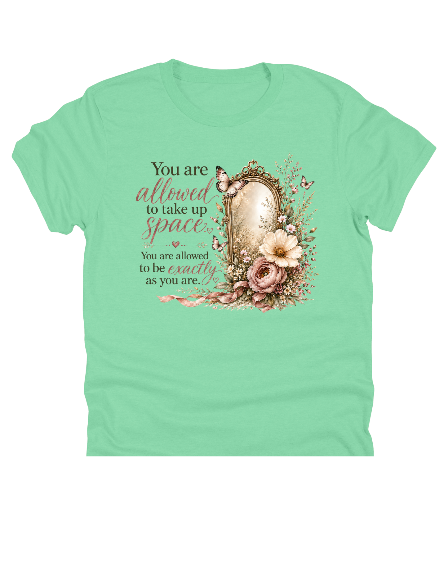 Quiet Strength Collection | Inspirational Floral DTF Transfers | CWP EXCLUSIVE | 6 CHOICES