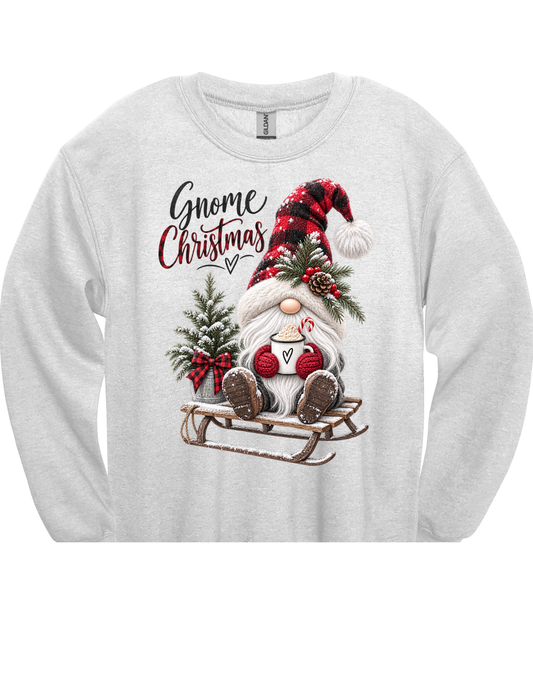 Gnome Christmas DTF Transfer & Apparel
