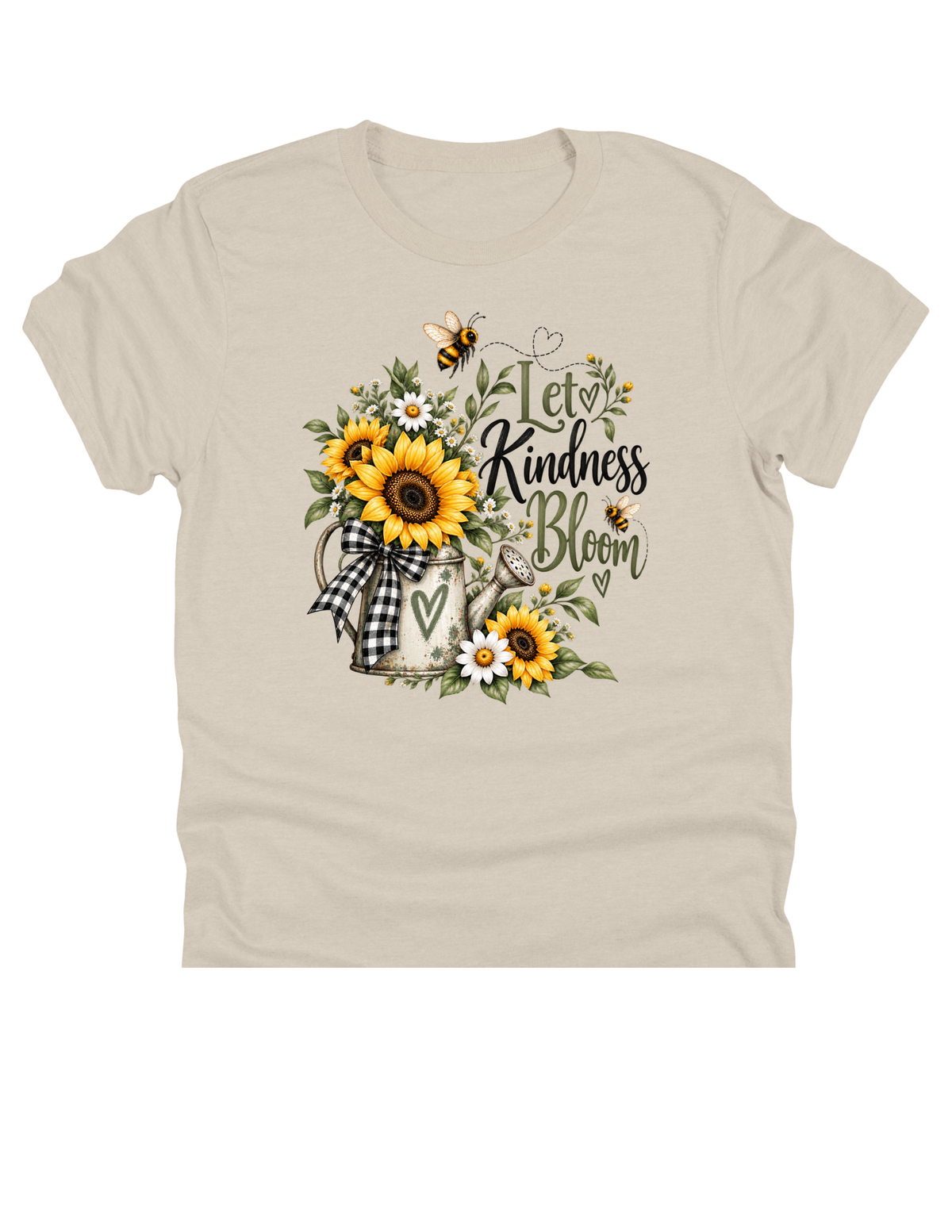Let Kindness Bloom DTF Transfer & Apparel