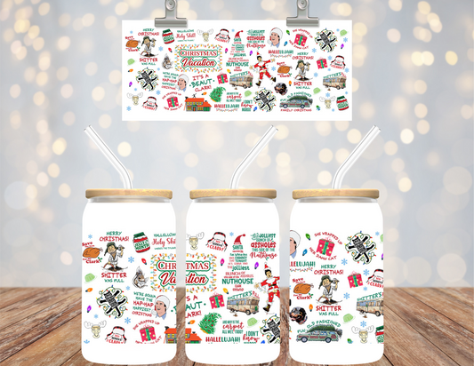 UVDTF 16 oz Cup Wrap Christmas Vacation 6141