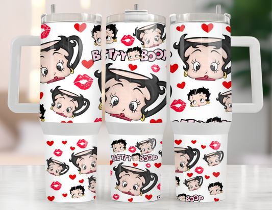 UVDTF 40 oz Cup Wrap Betty 3043