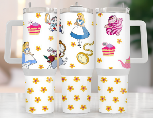 UVDTF 40 oz Cup Wrap Alice 3051