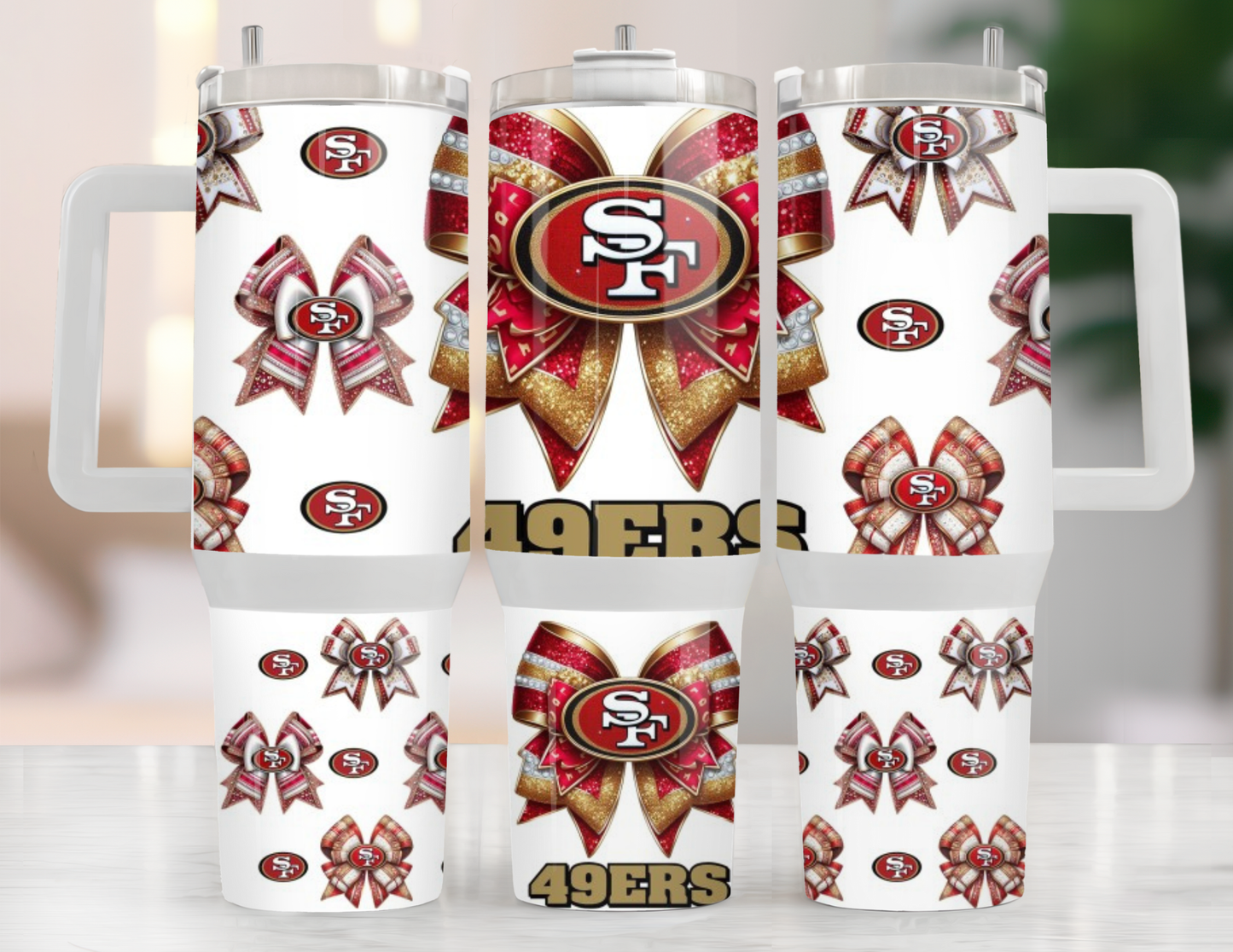 UVDTF 40 oz Cup Football 3057