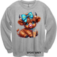 Crewneck Sweatshirt Hot Mess Cute Highland Cow 482