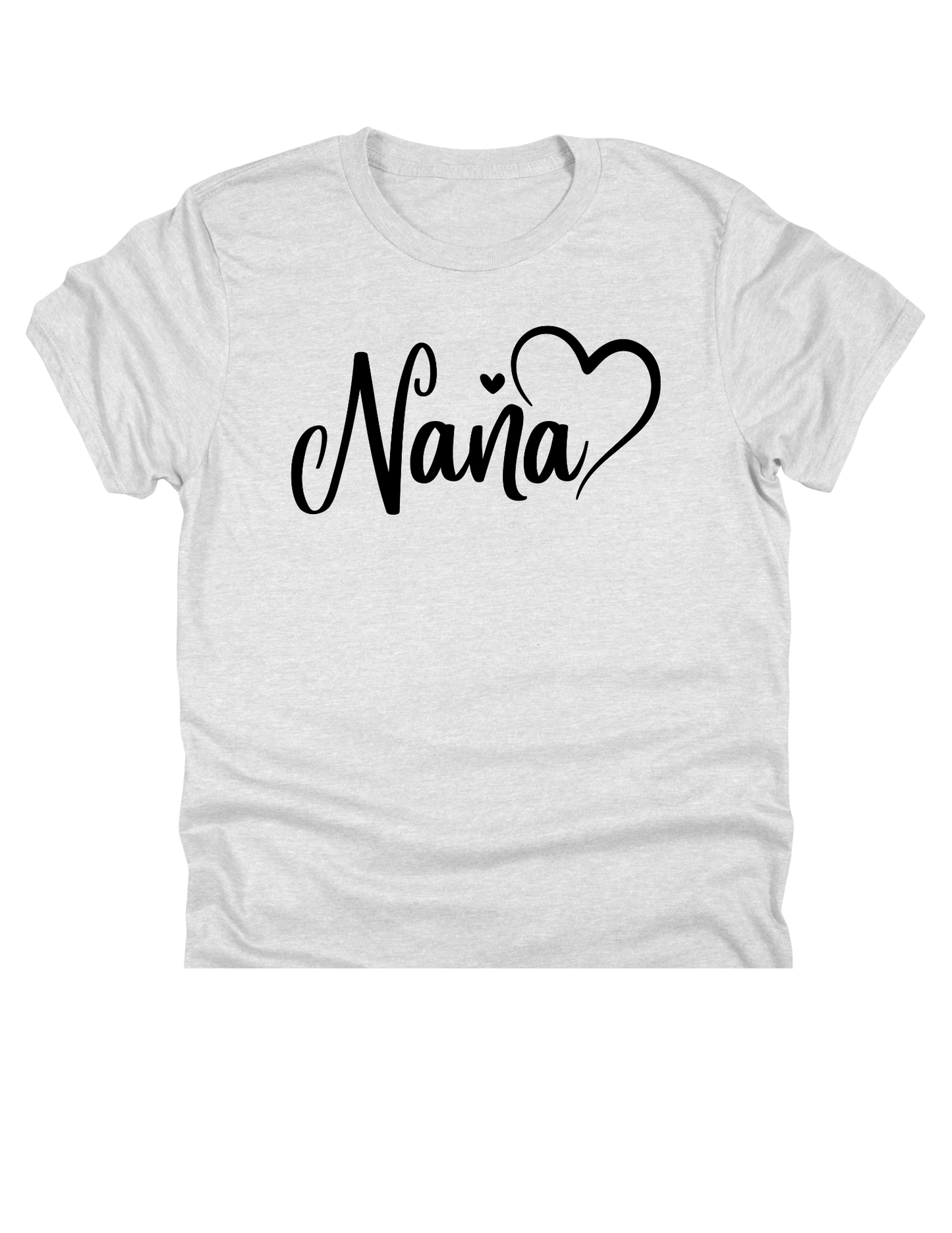 11" DTF Ready to Press - Nana Heart Script | 0046