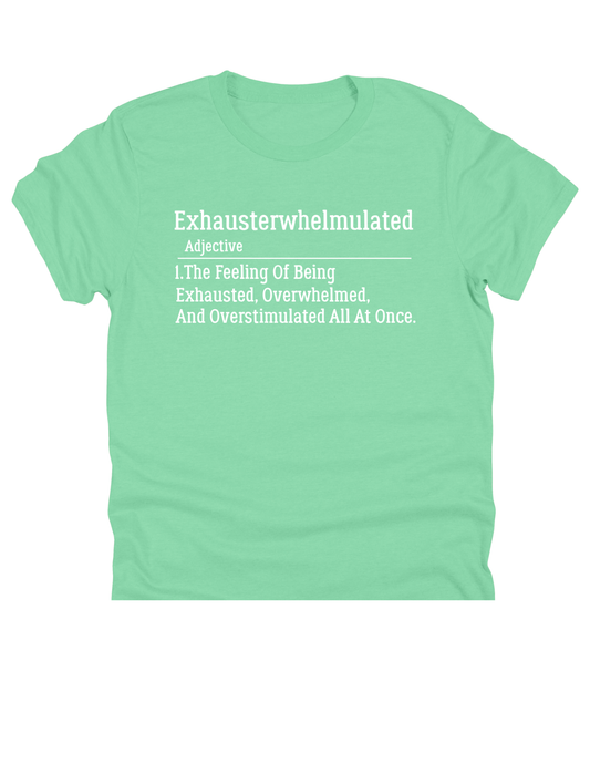11" DTF Ready to Press - Exhausterwhelmulated Definition | 0050