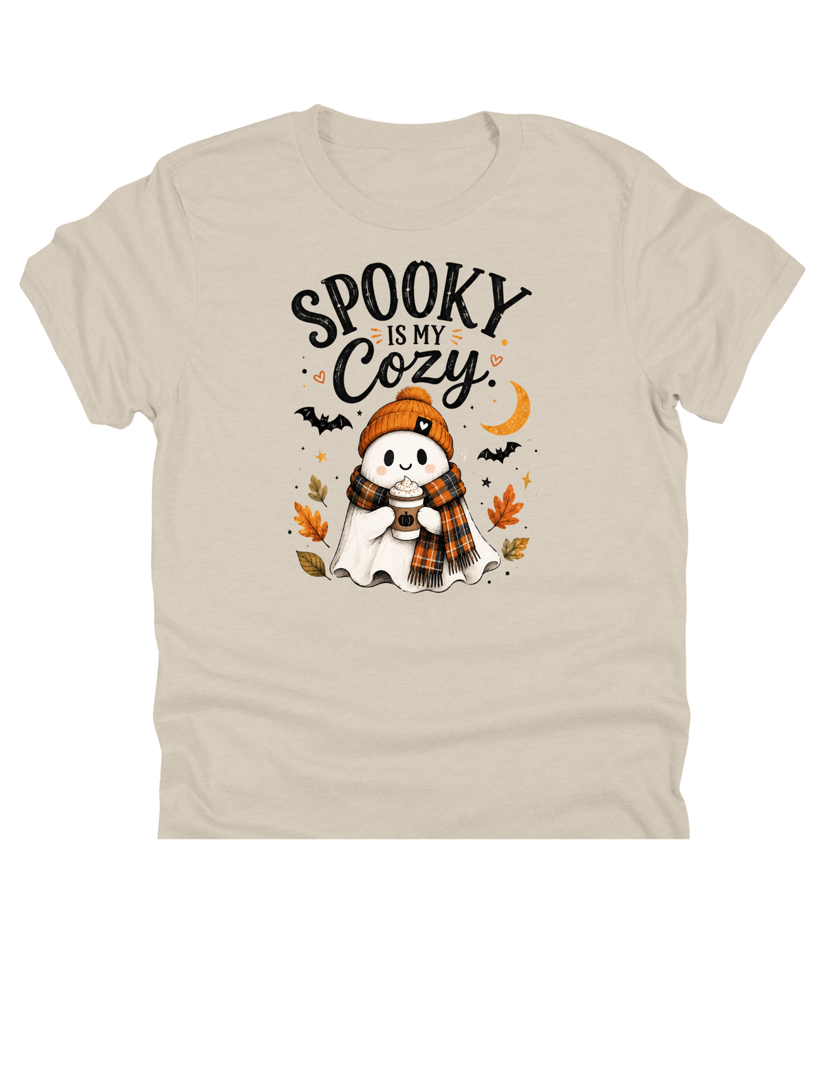 11" DTF Ready to Press - Spooky Is My Cozy Ghost | 0214