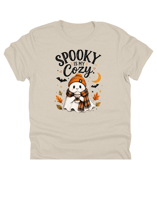 11" DTF Ready to Press - Spooky Is My Cozy Ghost | 0214