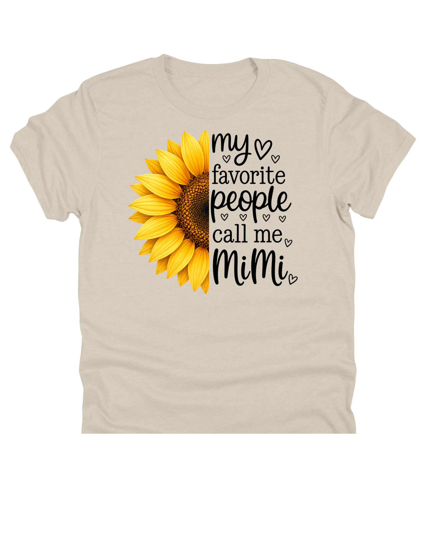 11" DTF Ready to Press - My Favorite People Call Me Mimi Sunflower | 0101