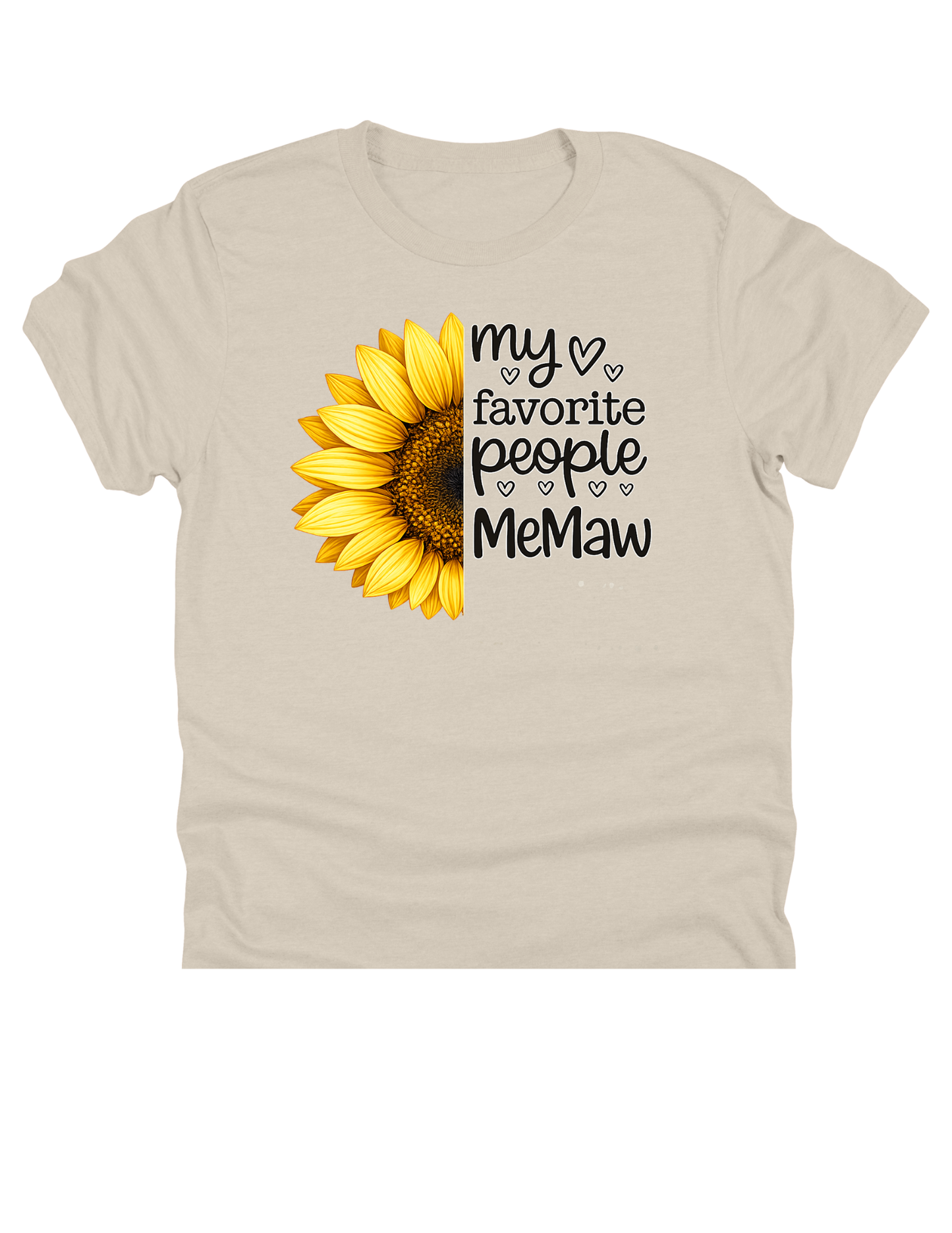 11" DTF Ready to Press - My Favorite People Call Me Memaw Sunflower | 099