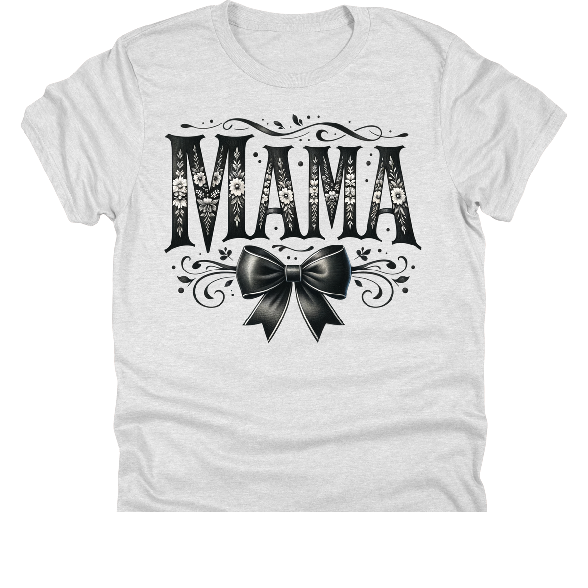 Mama Floral Bow | 11" Ready to Press DTF Transfer|121