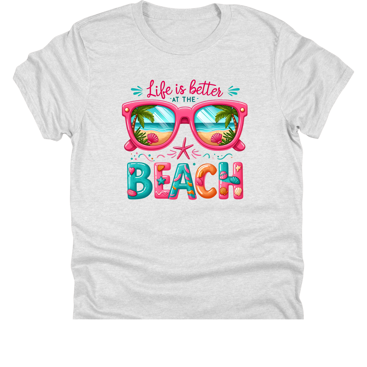 Life Is Better at the Beach | 11" Ready to Press DTF Transfer | 0036