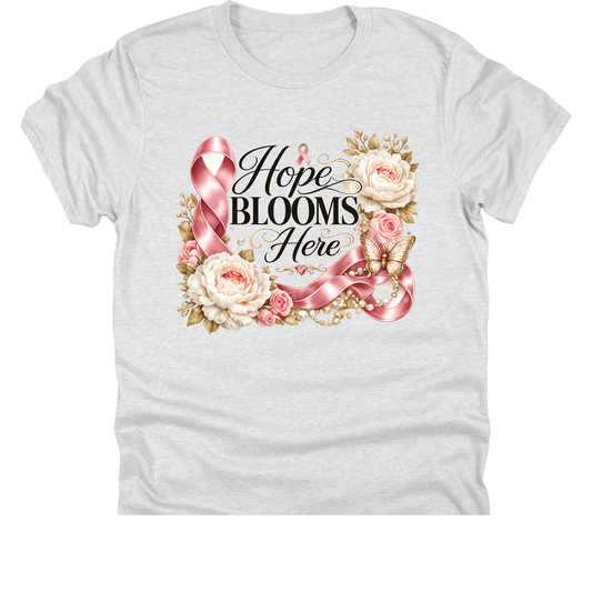 Hope Blooms Here | 11" Ready to Press DTF Transfer|184