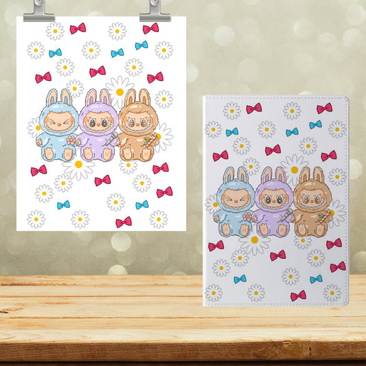 A5 Notebook UVDTF Wrap Plush Dolls 7082