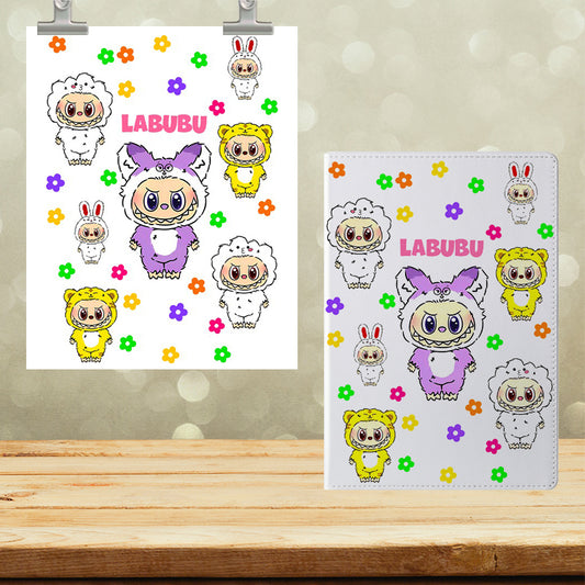 A5 Notebook UVDTF Wrap Plush Dolls 7085