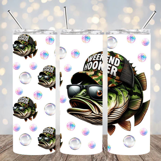 UVDTF 20 oz Cup Weekend Hooker Funny 2157