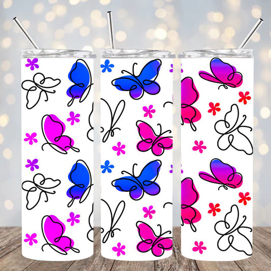 UVDTF 20 oz Cute Butterflies 2291