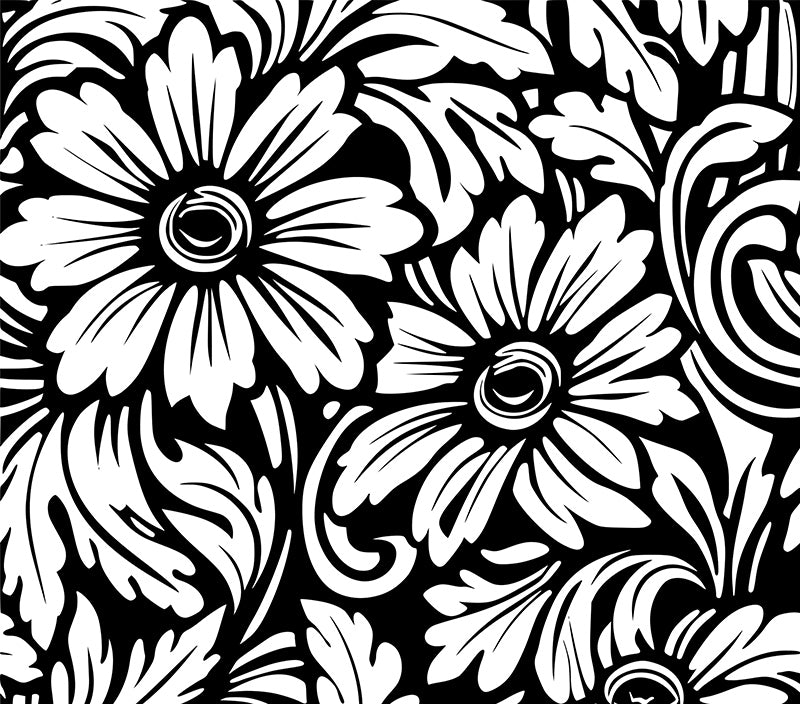 UVDTF 20 oz Tooled Leather 2282