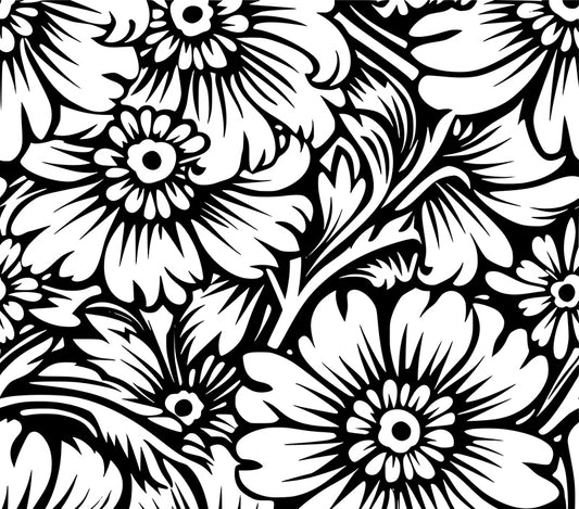 UVDTF 20 oz Tooled Leather 2184