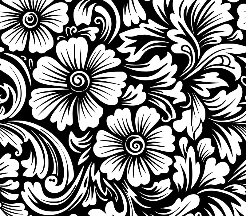 UVDTF 20 oz Tooled Leather 2249