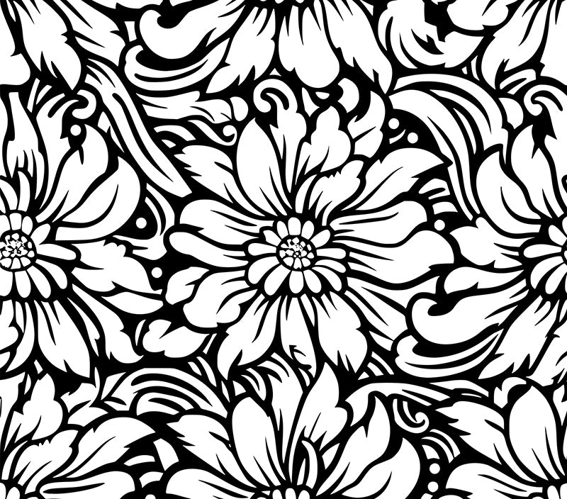 UVDTF 20 oz Tooled Leather 2281