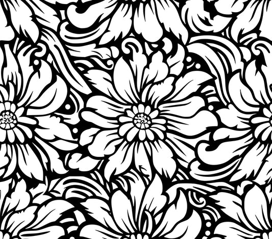 UVDTF 20 oz Tooled Leather 2281