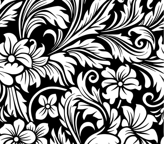 UVDTF 20 oz Tooled Leather 2198