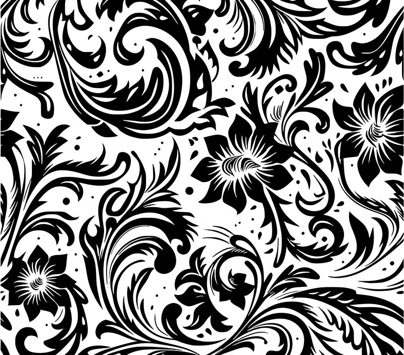 UVDTF 20 oz Tooled Leather 2195