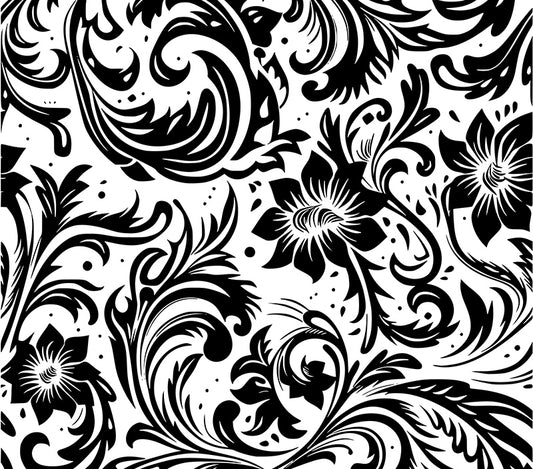 UVDTF 20 oz Tooled Leather 2195