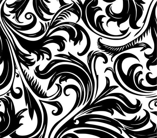 UVDTF 20 oz Tooled Leather 2222