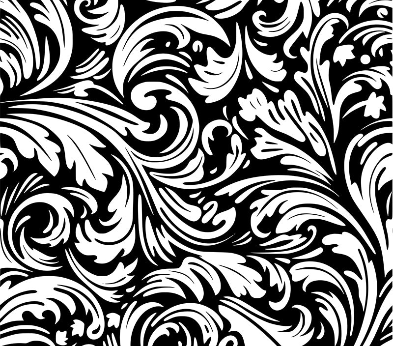 UVDTF 20 oz Tooled Leather 2239