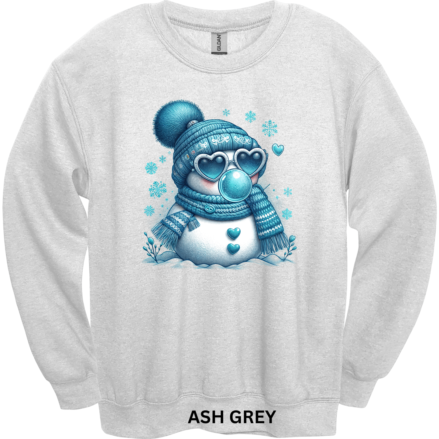 Crewneck Sweatshirt Bubblegum Snowman