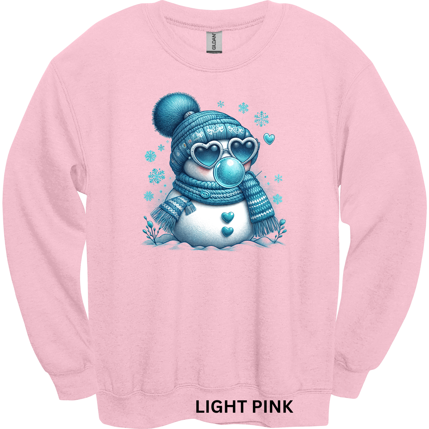 Crewneck Sweatshirt Bubblegum Snowman