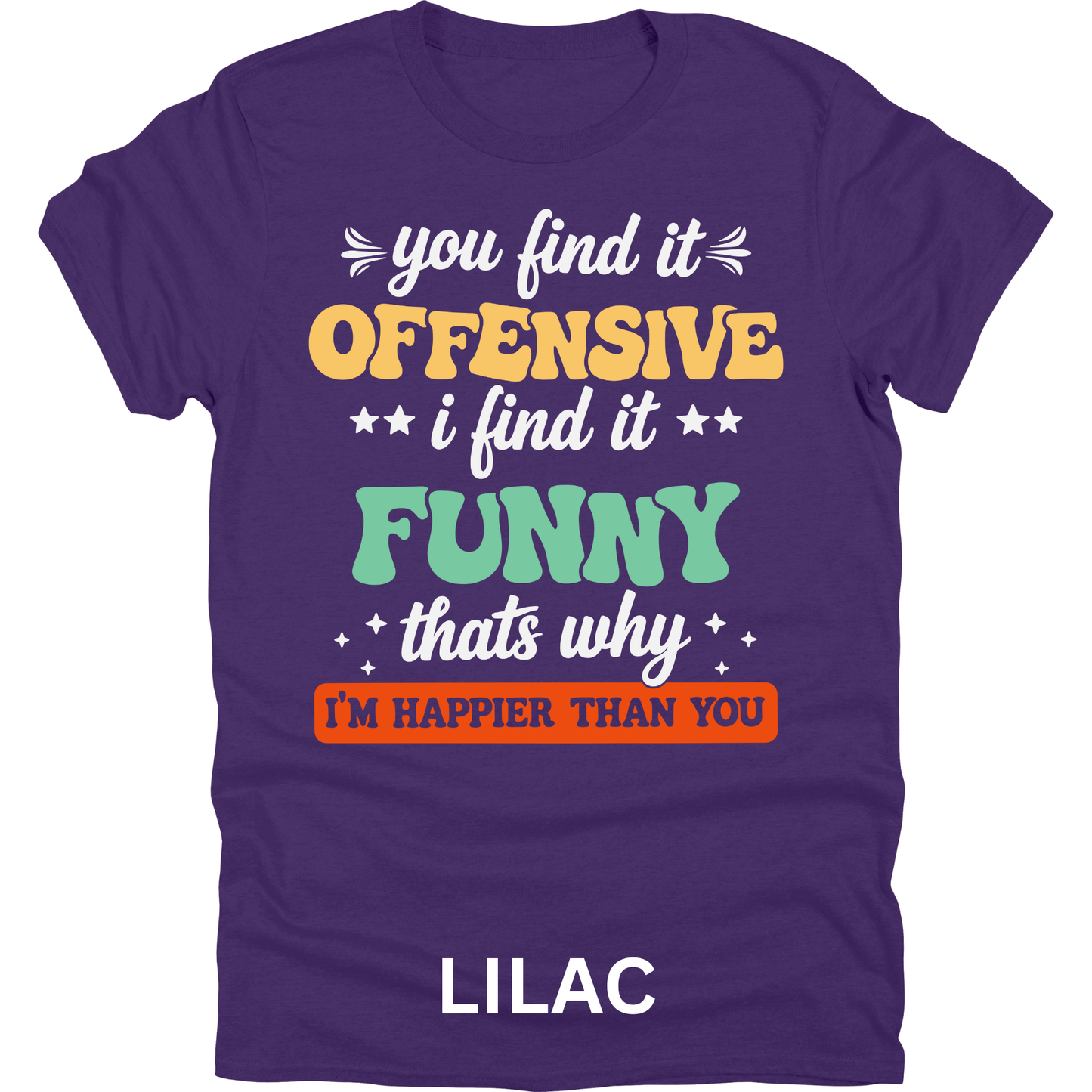Short Sleeve TShirt You Find it Offensive Funny 1120