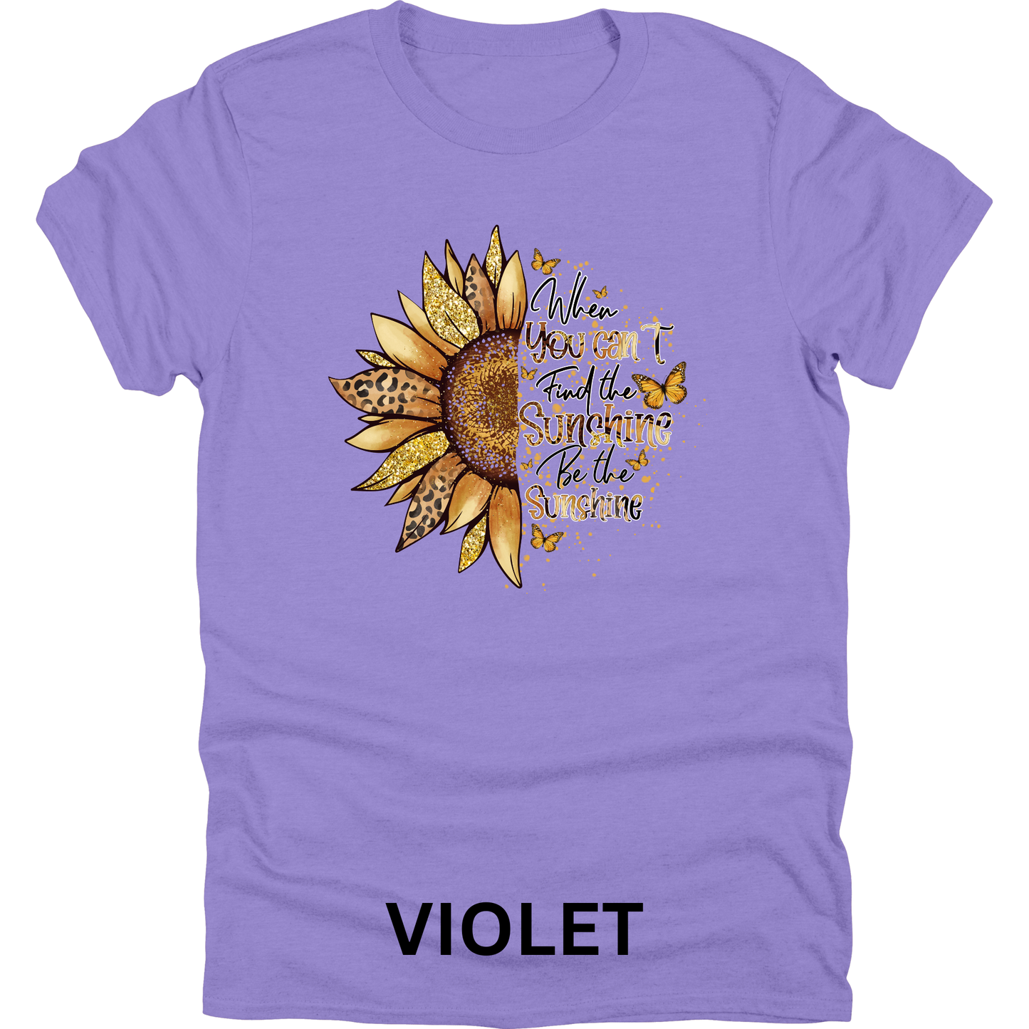 Short Sleeve TShirt Be The Sunshine 1124