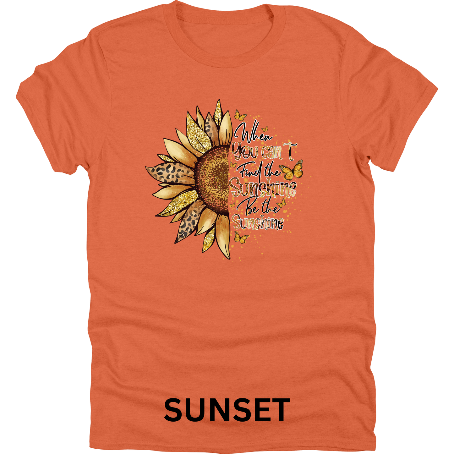 Short Sleeve TShirt Be The Sunshine 1124